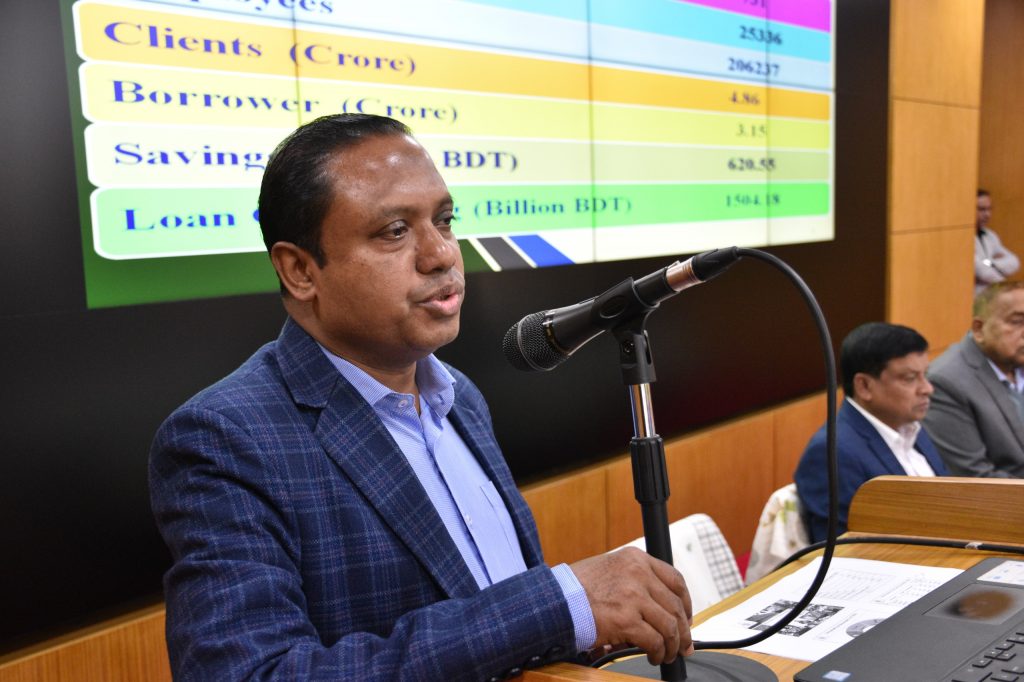 Pic: S. M. Yahia, Deputy Director (Research & Publication)